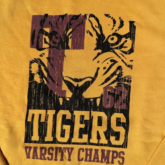 NEW George Boys Yellow Crewneck Sweatshirt XL - Picture 3 of 4